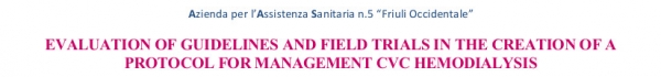 Evaluation of guidelines and field trials