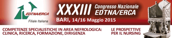 Poster Vincitore del XXXIII Congresso Nazionale EDTNA/ERCA